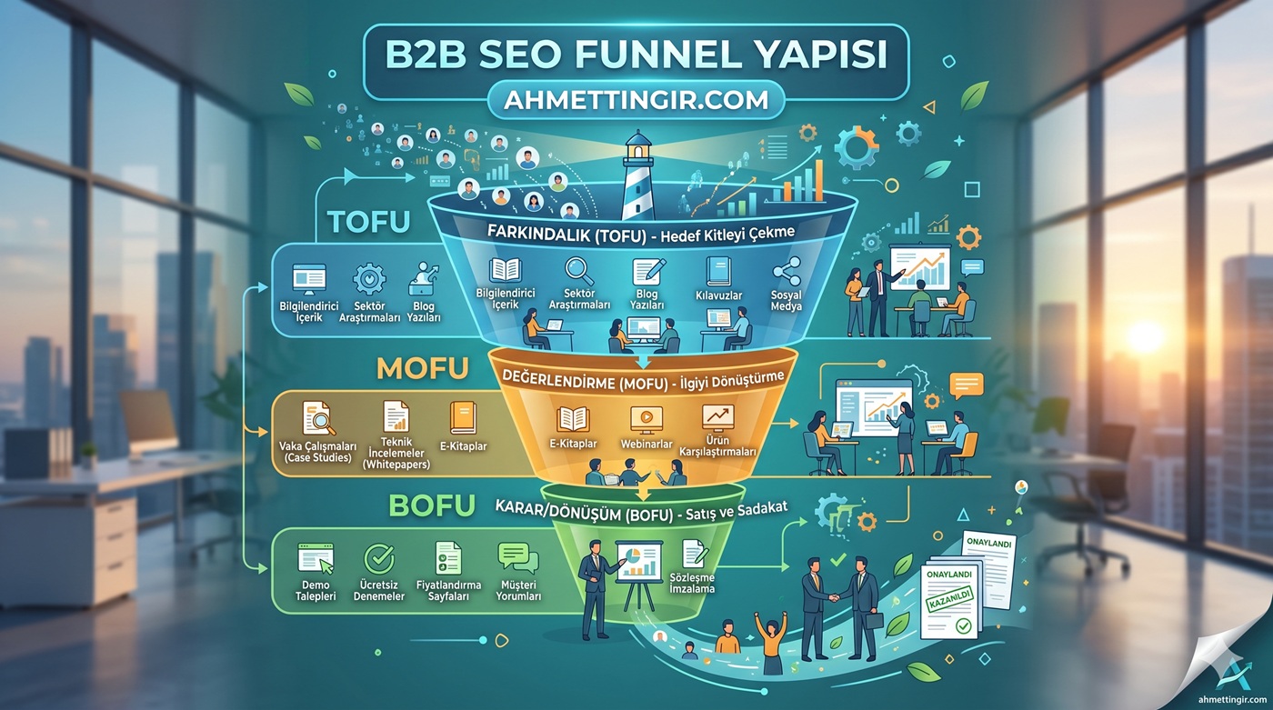 b2b seo funnel yapısı